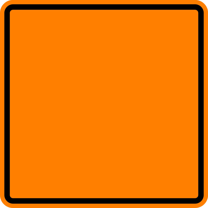 Оранжевый квадратик