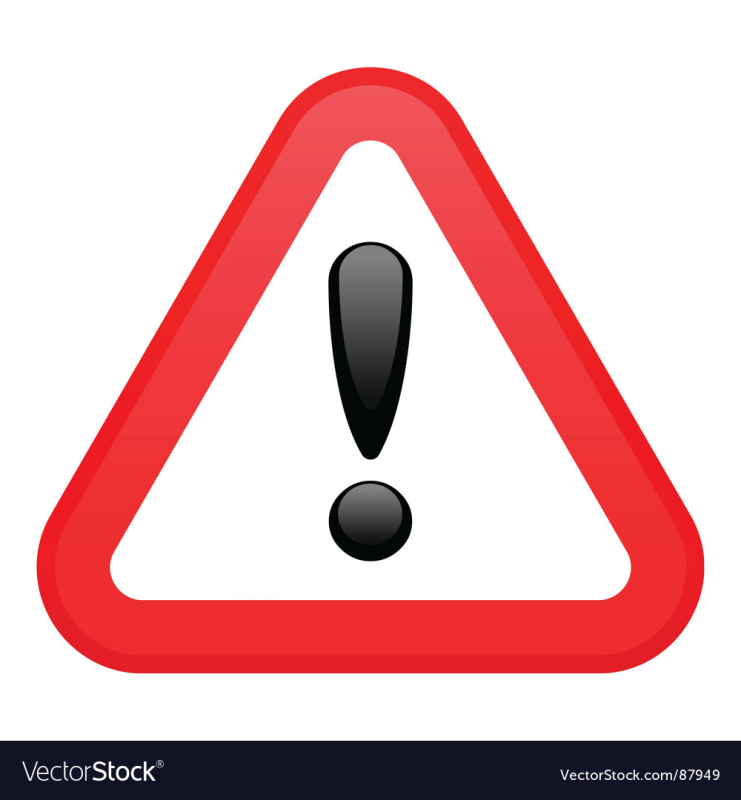 Значок "внимание!"