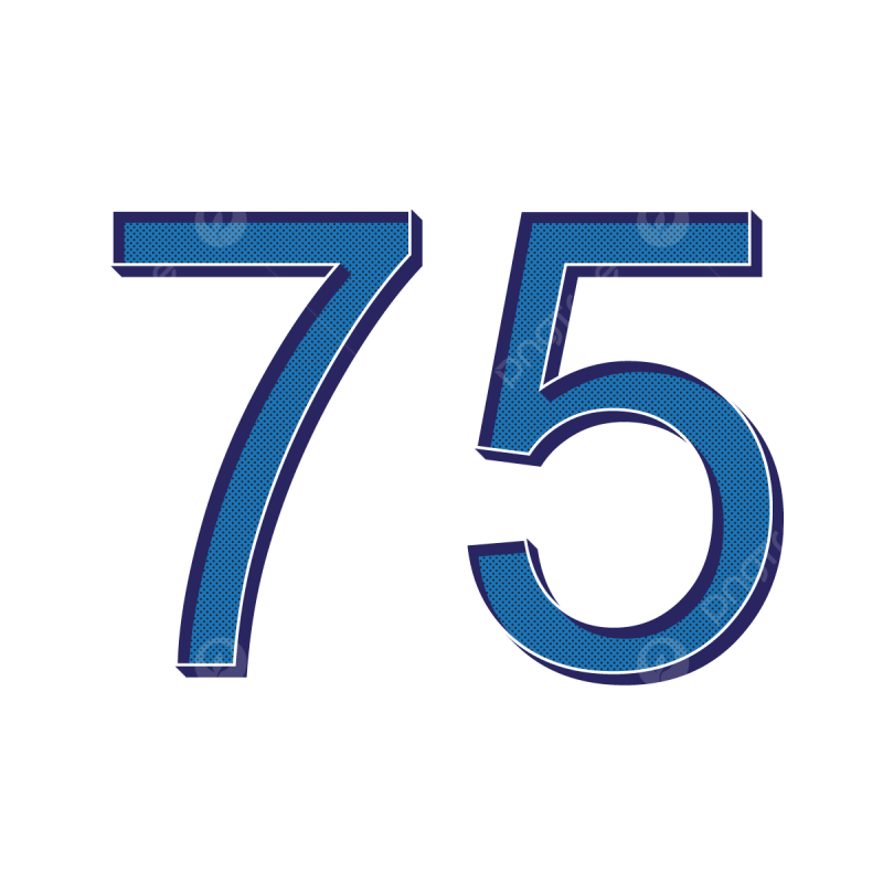 Цифра 75