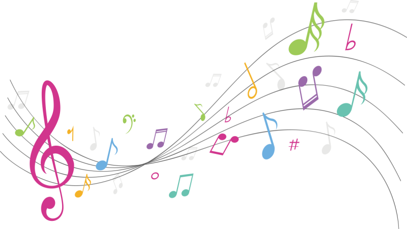 Ноты картинки на прозрачном фоне