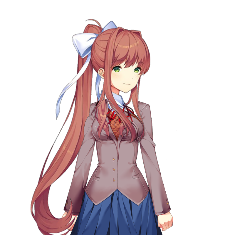 Моника DDLC спрайт