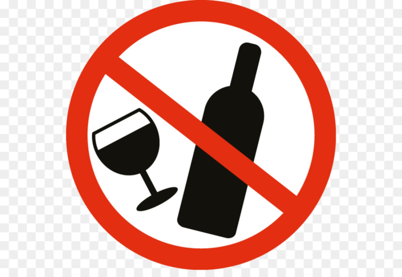Значок против алкоголя