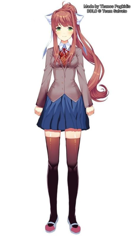Моника DDLC спрайт