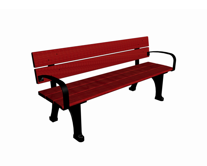 Скамейка Парковая для архикад