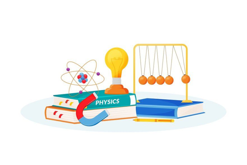 Физика на белом фоне