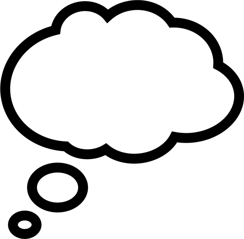 Облако мыслей