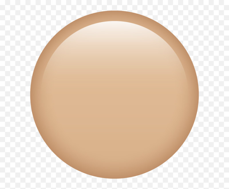 Коричневый круг на прозрачном фоне