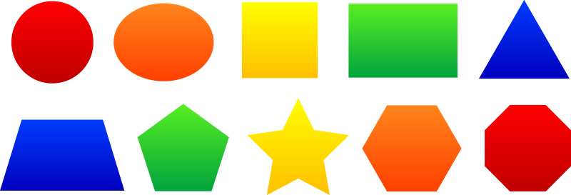 Разноцветные фигуры