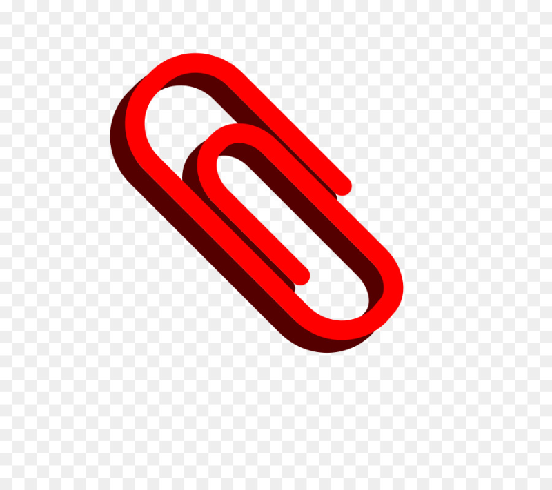 Скрепка канцелярская рисунок