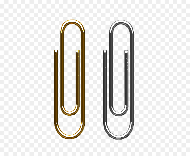 Скрепка железная