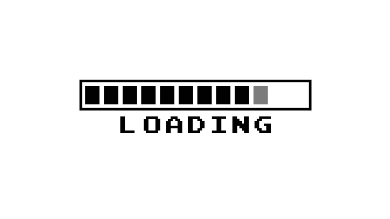 Loading надпись