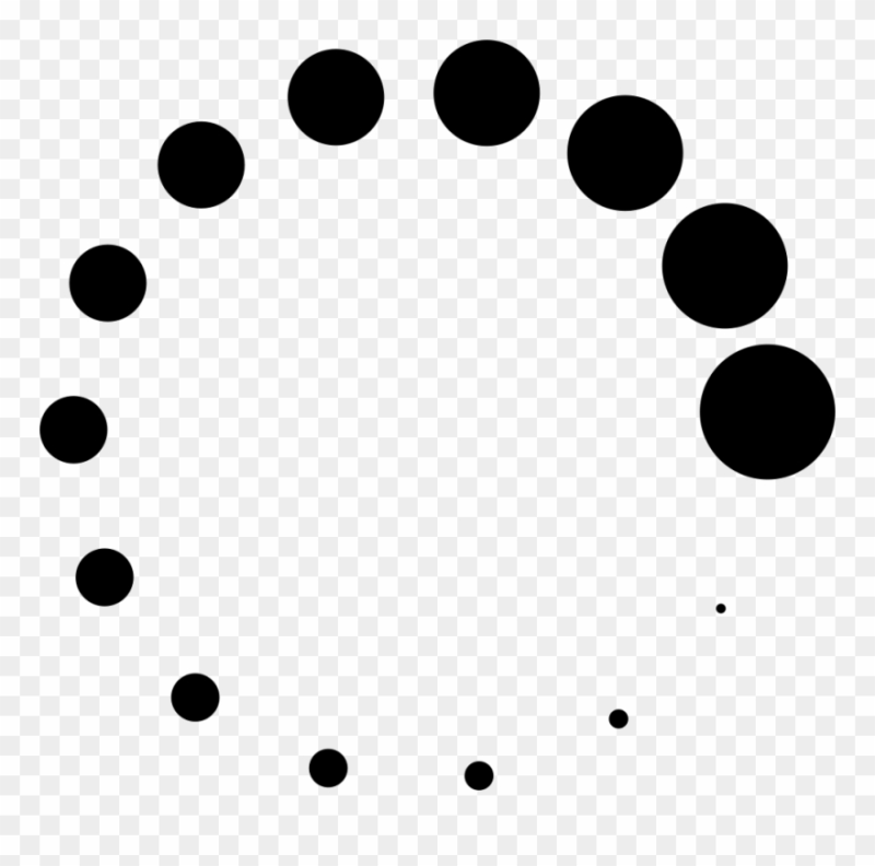 Кружок загрузки без фона