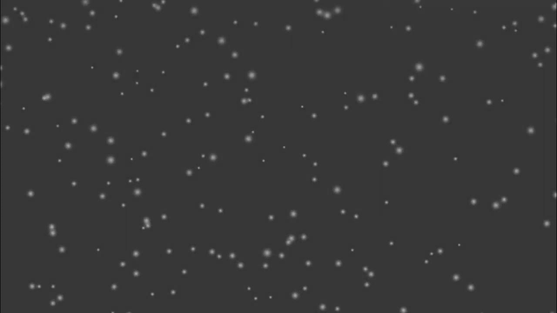 Снег на прозрачном фоне