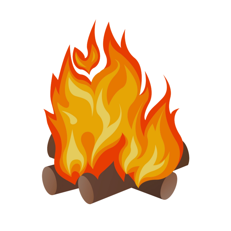 Огонь картинка для детей