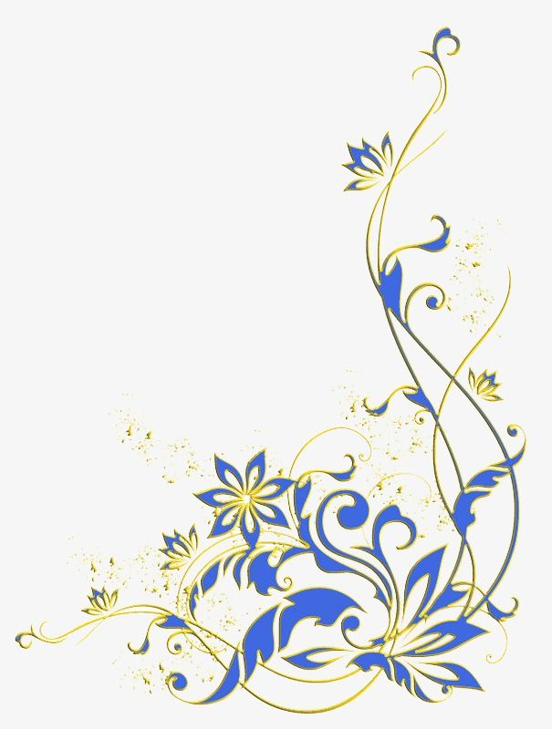 Узоры на прозрачном фоне