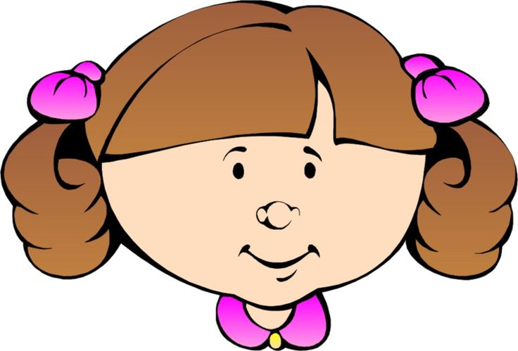 Мультяшные лица детей