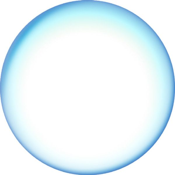 Окружность на прозрачном фоне