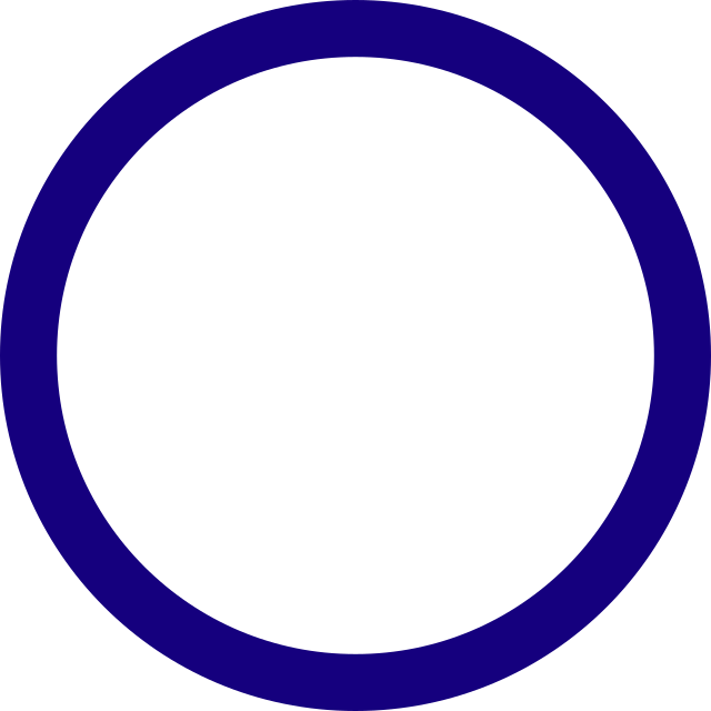 Синие кружочки