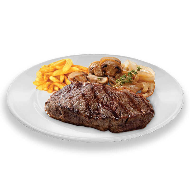 Бифштекс на Балей тарелке