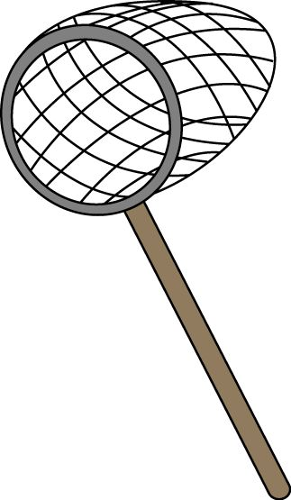 Сачок на прозрачном фоне