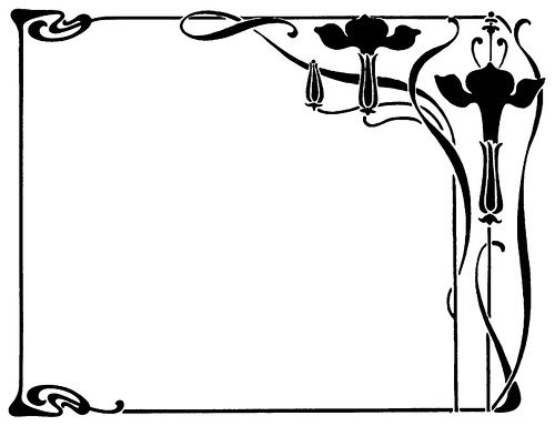 Векторные рамки в стиле Модерн