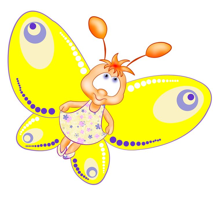 Бабочка рисунок для детей