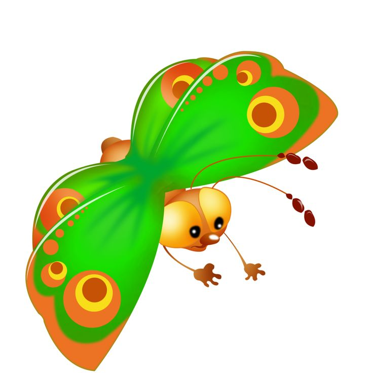 Бабочки детские