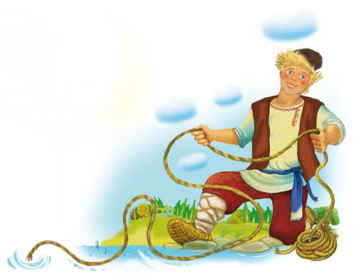 Сказки Пушкина на прозрачном фоне