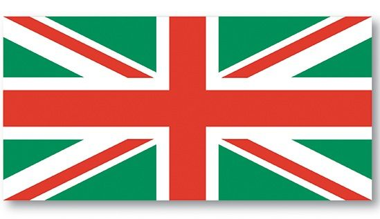 Британская Империя флаг 19 век