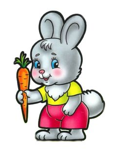 Герои сказки Теремок заяц