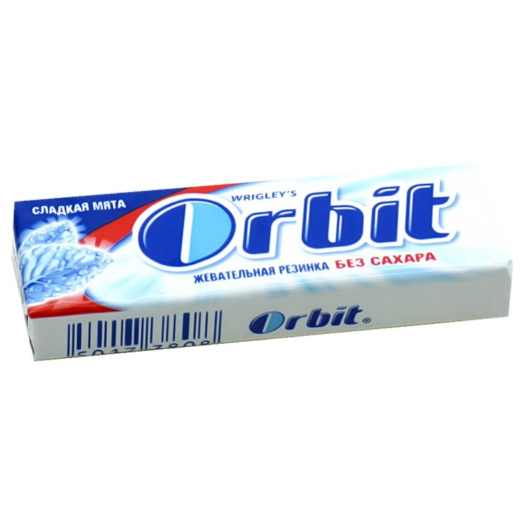 Резинка жевательная Orbit (орбит) сладкая мята