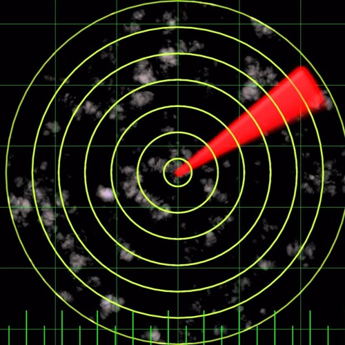 Экран локатора