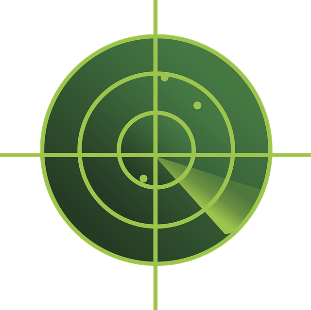 Радар на прозрачном фоне