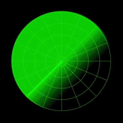 Экран локатора