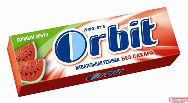 Упаковка жвачки орбит