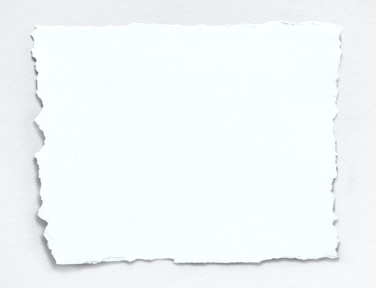 Рваный лист бумаги