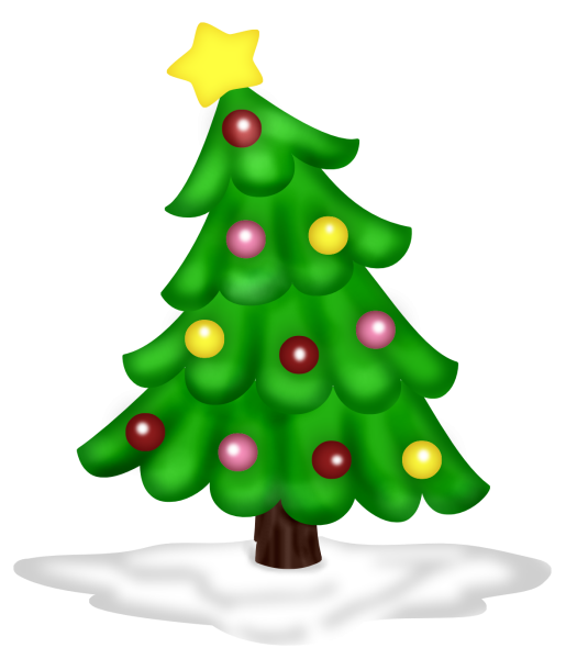 Елки мультяшные