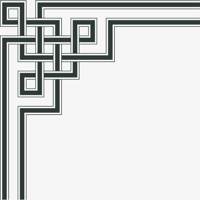 Узор уголок