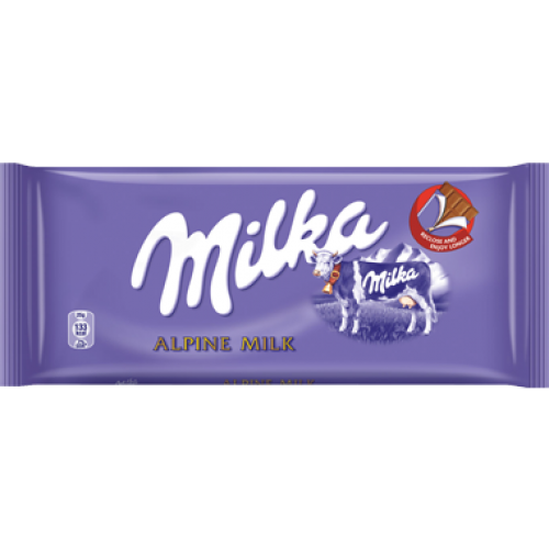 Milka Alpine Milk Chocolate