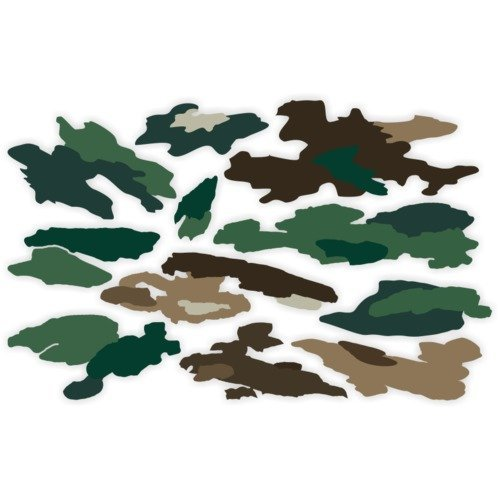 Трафарет камуфляж