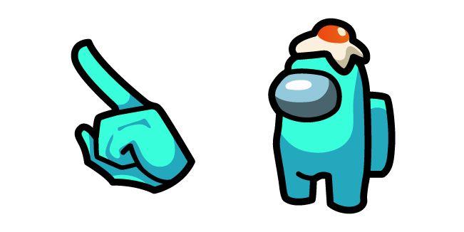 Амонг АС голубой персонаж