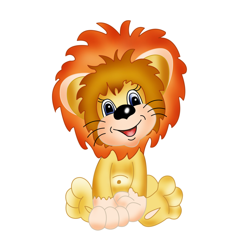 Львенок мультяшный