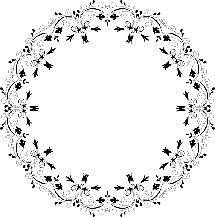 Круглый орнамент