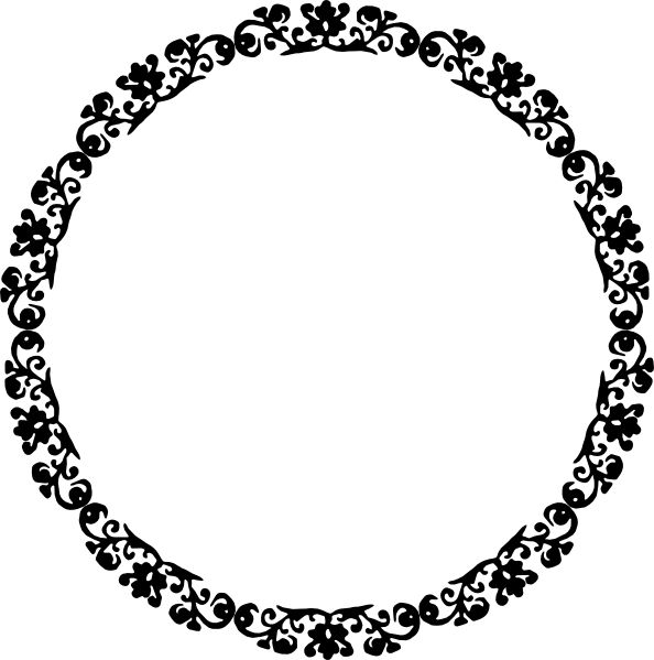 Узор в круге