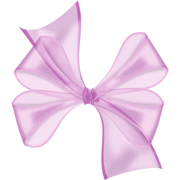 Сиреневый бантик