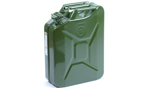 Канистра с боку