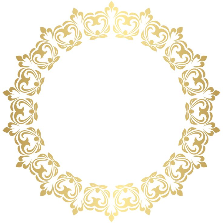 Круглый орнамент