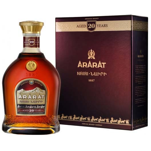Коньяк армянский Арарат Наири 20 лет