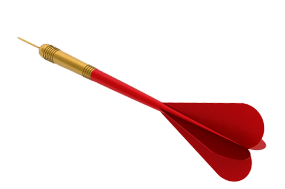 Дротик летит