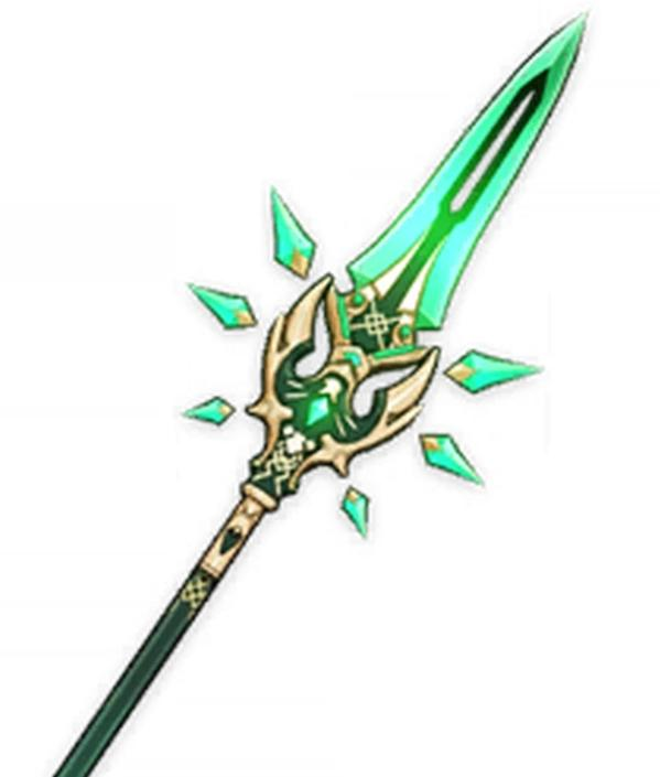 Оружие Геншин Импакт нефритовый Коршун